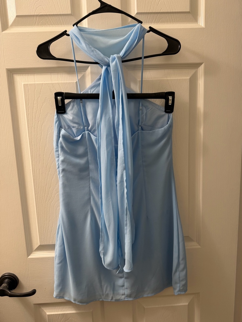 REVOLVE More to Come Chiara Mini Dress in Baby Blue - Picture 6 of 9